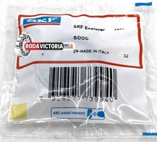 SKF 6000 DEEP GROOVE BALL BEARING, OPEN TYPE, NO SEALS 10x26x8 mm