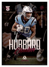 2021 Chronicles Luminance Chuba Hubbard RC #222 Pink - Carolina Panthers