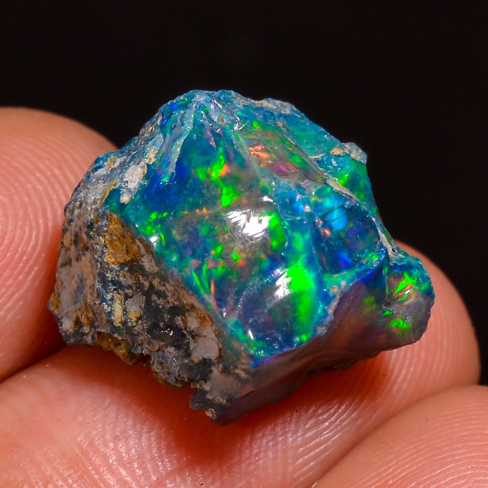 Opal , Black Opal Rough , AAA Black Opal,Ethiopian Opal Welo Fire Opal