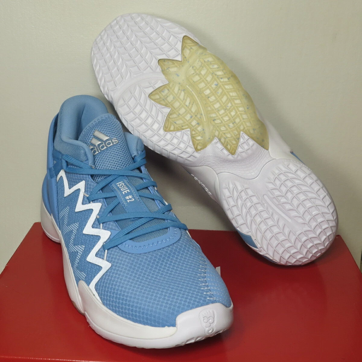 adidas SM D.O.N. Issue 2 Team Basketball Shoes Light Blue FY4174