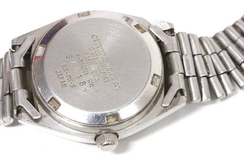 Citizen 4-R14741 Japan automatic lady 6651 watch for repairs, for parts -16140 - Imagen 5 de 8