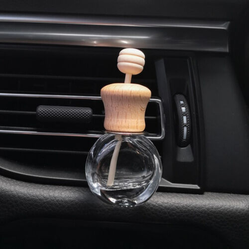 1pc Air Freshener Car Perfume Clip Fragrance Empty Glass Bottle For EssentiATAT - Picture 1 of 13
