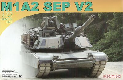 Dragon 1/72 (20mm) M1A2 Abrams SEP V2