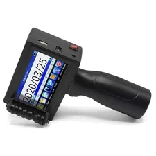 TOAUTO Portable Intelligent Upgraded Handheld Inkjet Printer HP-003 with 3.7 ...