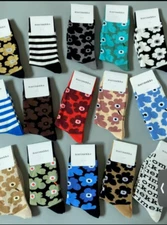 Marimekko Ankle Socks Size 37-39 Christmas Gift Women Girl Winter New Year Gift