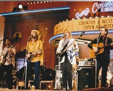 * JOHN COWAN * signed 8x10 photo * NEW GRASS REVIVAL * DOOBIE BROTHERS * 3
