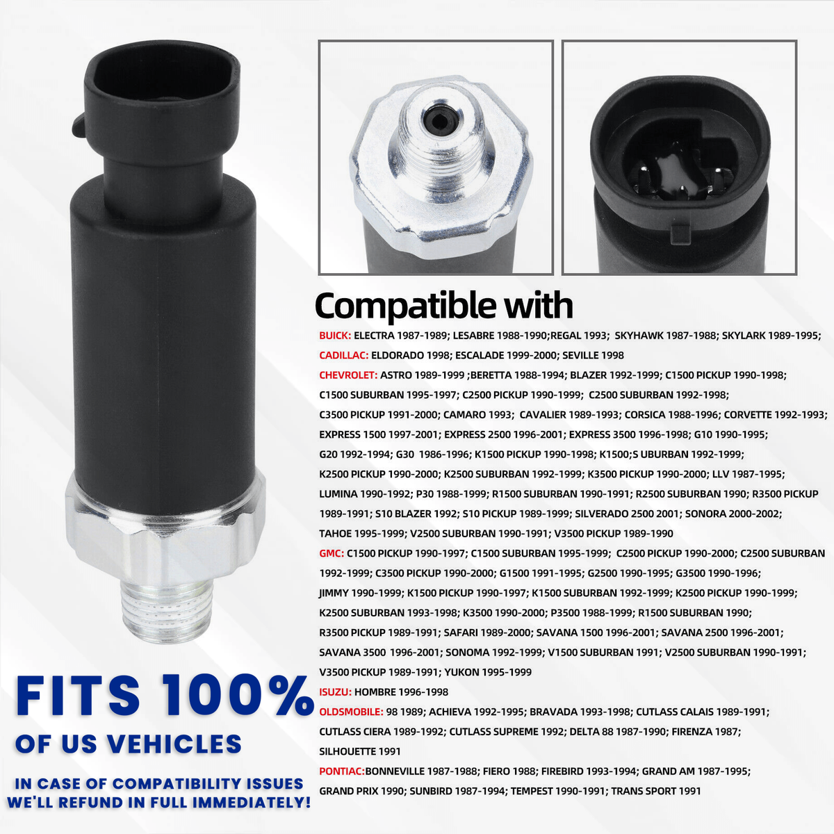 6U5Z-9278-E - Oil Pressure Sending Unit 2000-2008 Ford | Group 1 Auto Parts - Foto 6