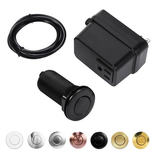 Garbage Disposal Switch Cordless Air Switch Kit For Food Waste Disposer Plastic