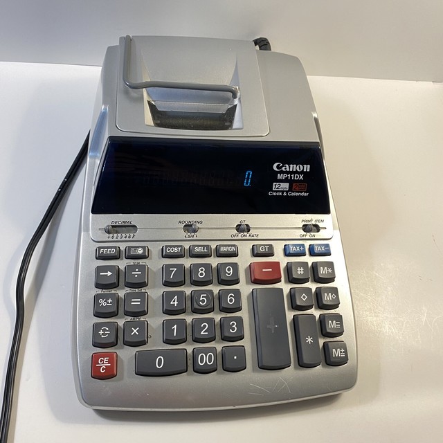 Brookstone Flip Up Calculator With World Clock Calendar And Alarm EBay