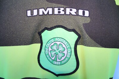 NWT UMBRO Celtic FC football shirt 1997/98 SIZE M Soccer Jersey