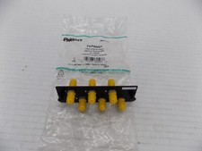 NEW PANDUIT FAP6WST MULTIMODE 6 SIMPLEX ST ADAPTERS FIBER ADAPTER PANEL BRONZE