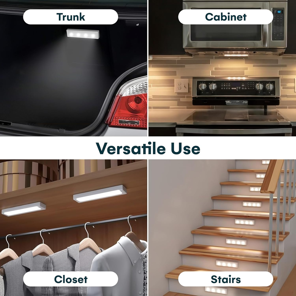 Wireless Ultra Thin LED Light Bar Battery Operated Lights Kitchen