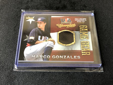 Marco Gonzales 2013 Panini USA Baseball Champions Game Gear Jersey Relic