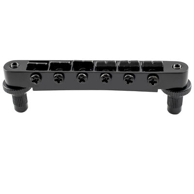 Wilkinson M Black 52mm Nashville Tune-O-Matic Bridge For Les Paul LP SG Guitar