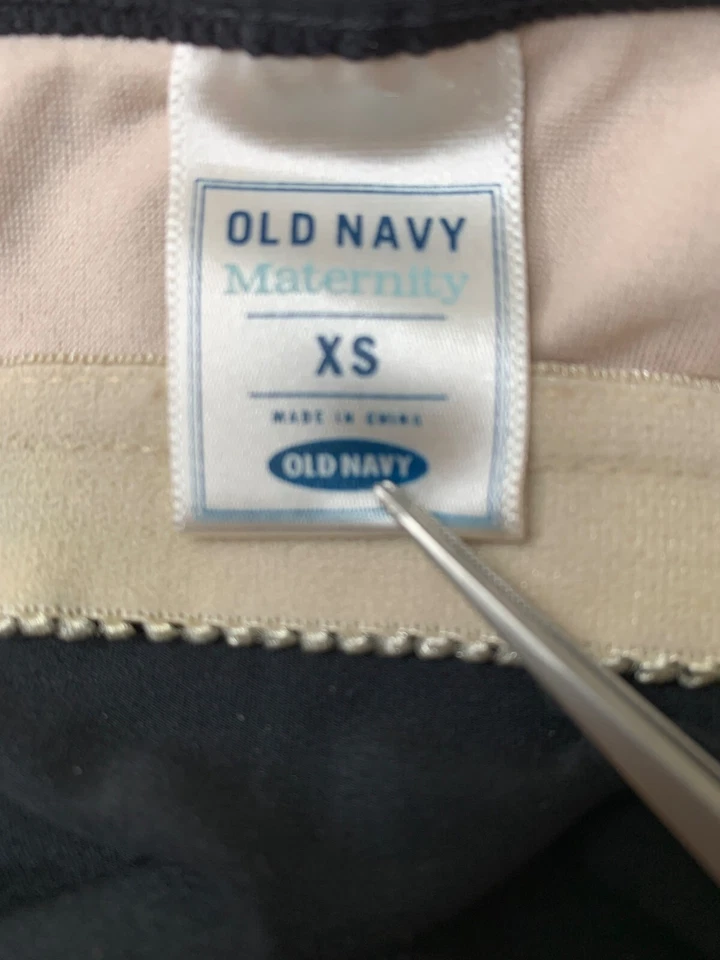 Old Navy Maternity Black Tankini Swim Top XS Adjustable Straps RC10150 EUC - Image 4 of 4