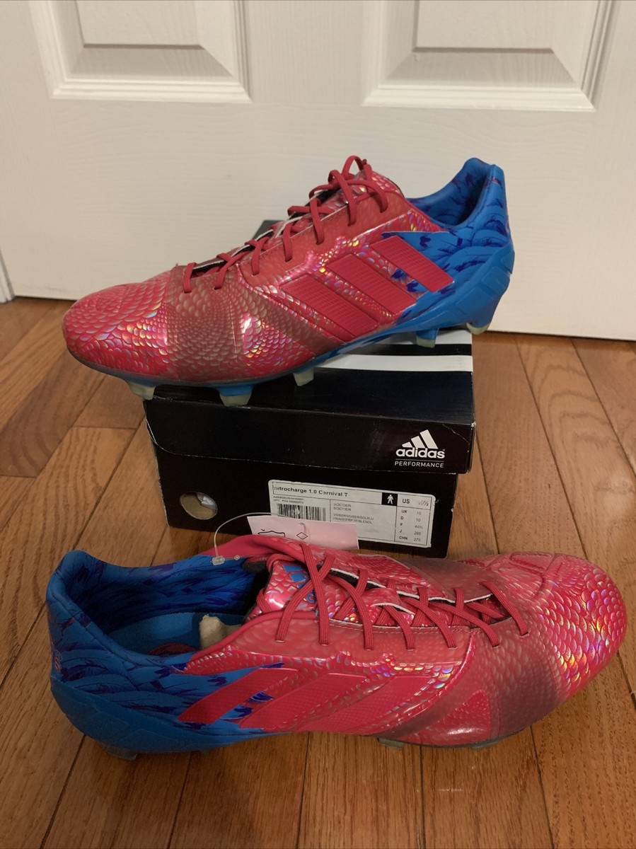 ADIDAS NITROCHARGE 1.0 CARNAVAL TRX FG SZ 10.5 US B34951 ADIDAS NITROCHARGE 1.0 CARNAVAL TRX FG SZ 10.5 US B34951