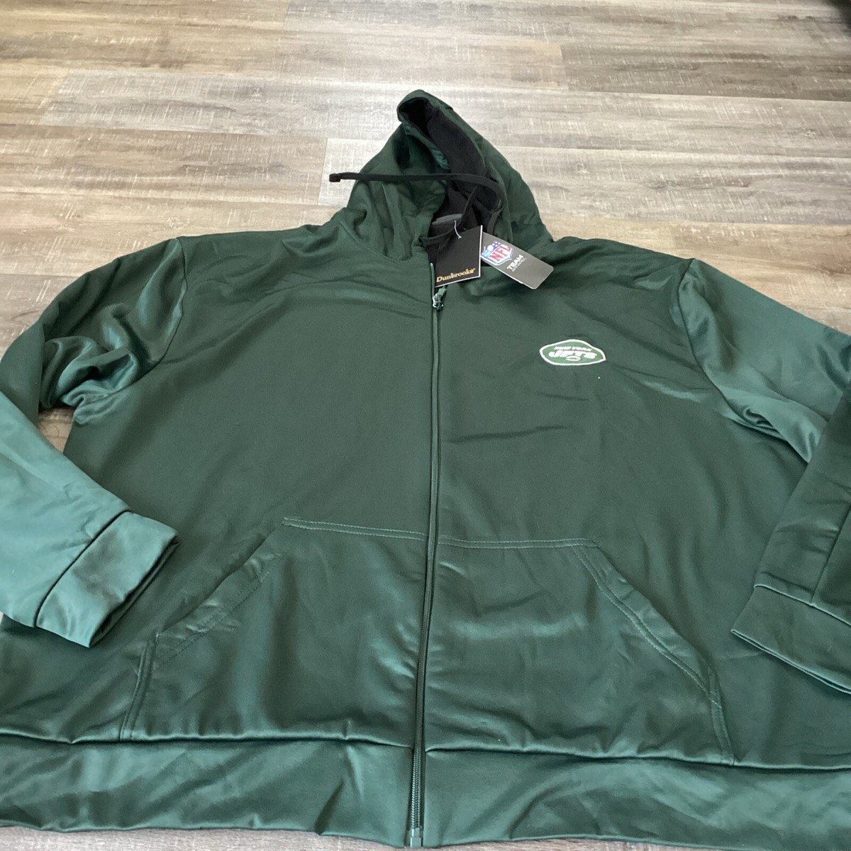 New York Jets Dunbrooke Full Zip Hoodie Sweatshirt 3XL New New York Jets Dunbrooke Full Zip Hoodie Sweatshirt 3XL New