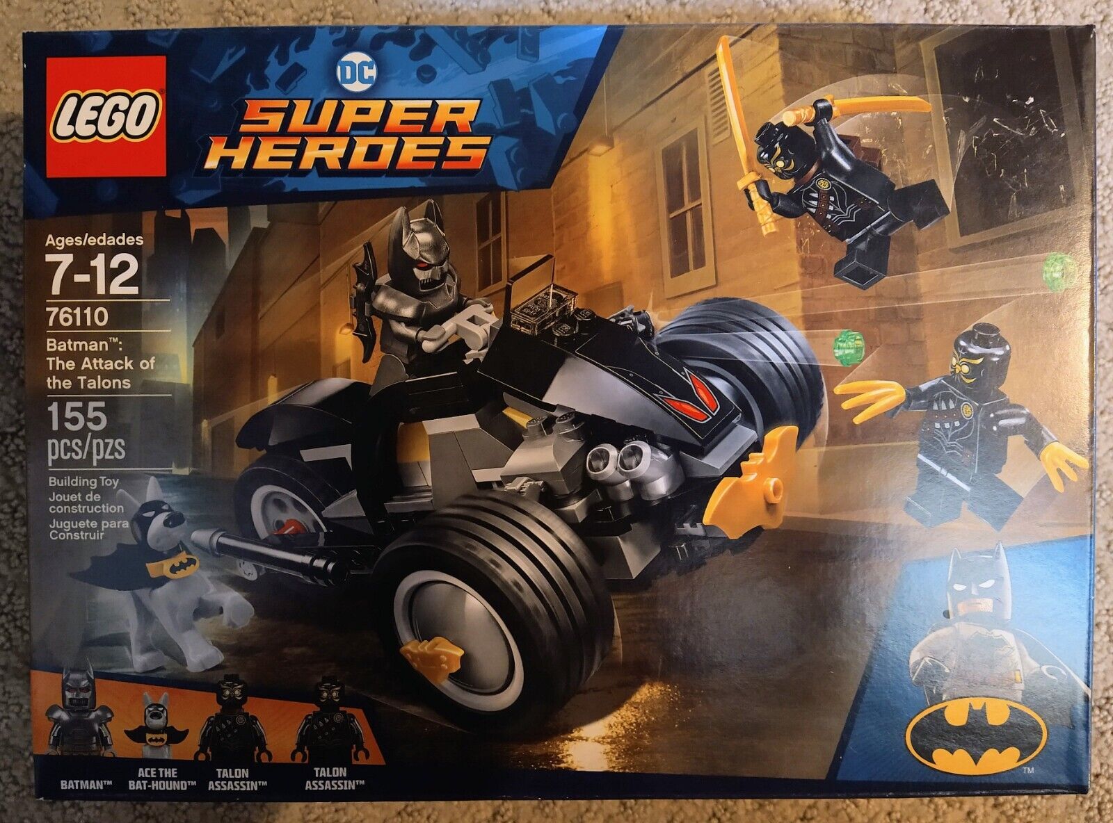 LEGO DC Super Heroes 76110 Batman: Attack of the Talons. New & Sealed Retired