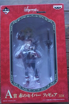 Fate Apocrypha Part2a Award Red Of Saber Banpresto Ichiban Kuji Figure Uk Seller Ebay