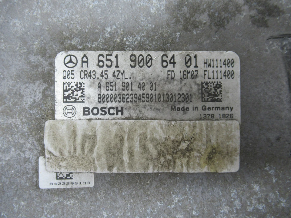 2016 MERCEDES GLC 220D C253 4MATIC AMG 4x4 2.1 DIESEL AUTO ENGINE ECU *8561 - Image 2 of 4