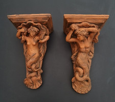 mermaid /merman corbel plinth