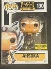 Funko Pop 2017 Star Wars Rebels Hot Topic #130 Ahsoka Tano Dual Lightsabers