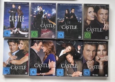 Castle - Komplette Serie Staffel 1-8 (DVD-Set) Deutsch 