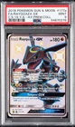2018 POKEMON SUN & MOON CELESTIAL STORM #177A FULL ART/RAYQUAZA GX PSA 9