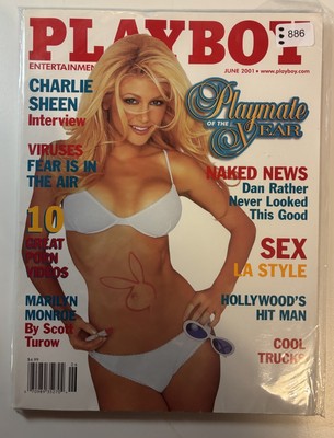 Playboy Magazine June 2001 Vintage Adult Collectors Issue w/ Centerfold