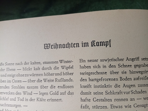 WWII Extremly rare German Christmas book XX - Afbeelding 6 van 6