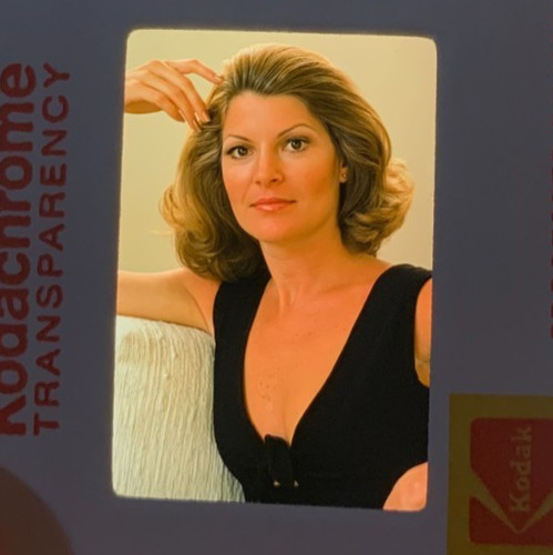 Vintage Nude 35mm Transparency Slide of Pin-up Pretty Girl Model N 12241