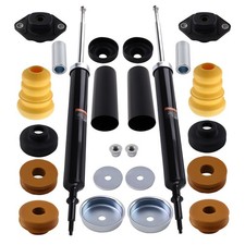 Stoßdämpfer +Anschlagpuffer + Domlager Satz Hinten for BMW 1er E87 3er E90 03-13