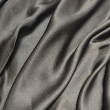 54''Wide 15 Momme Black Mulberry Silk Cotton Satin Fabric Natural Charmeuse Silk