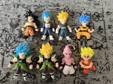 Dragon Ball Z - Super Mini Action Figures - Collectables 8 Figure Lot Characters