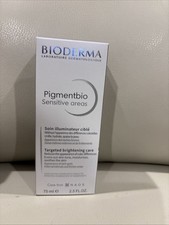 BIODERMA Pigmentbio Sensitive Areas Brightening Cream Lotion -2.5 Fl Oz 75ml NIB