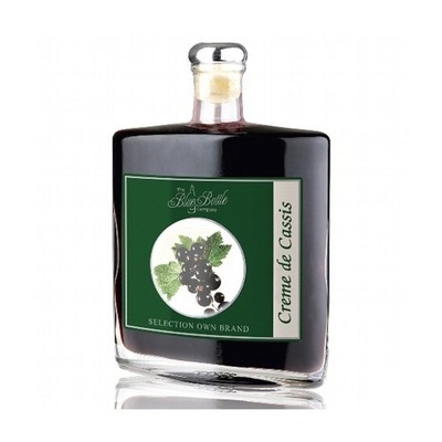 The Blue Bottle Company Creme de Cassis Likör, 25% Vol. 0,5 l