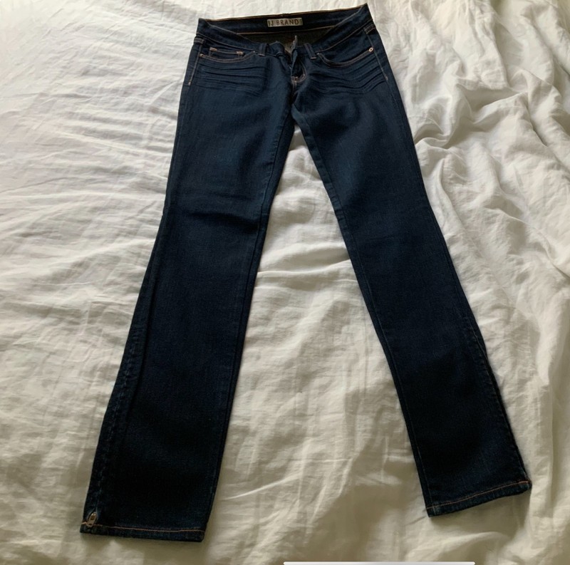 NWOT J Brand Denim The Deal Skinny Low Rise Jeans Ink Size 27
