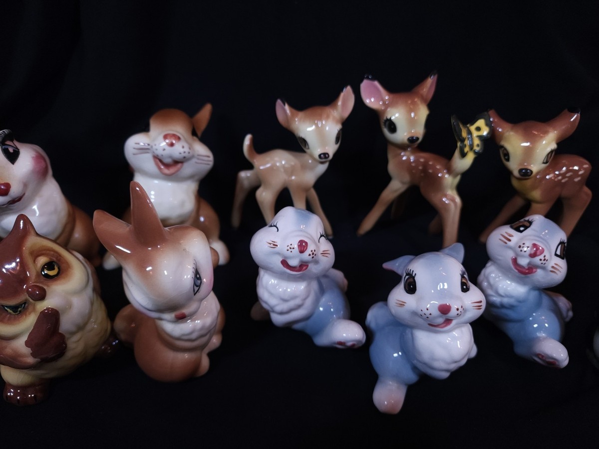 Vtg Disney Evan Shaw American Pottery Bambi 1940s Ceramic 13