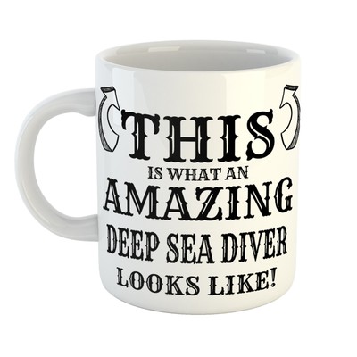 Spot-On Geschenk - TOLLER TIEFSEETAUCHER SIEHT AUS WIE Tasse - lustig und sinnvoll