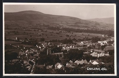 Castleton, Panoramic View, Ansichtskarte 