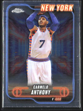 2023 Topps Chrome Carmelo Anthony #83 Basketball Card Raw Ungraded