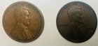 1909 VDB (2) Lincoln Wheat Cents - V. Fine Condition  Nice Coins - No Reserve