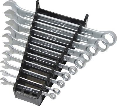 FAMEX 10355-10 Schraubenschlüssel Set Ringmaulschlüssel Satz Maul Ring Schlüssel