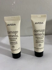 2 X Aveda Damage Remedy Restructuring Shampoo, 0.34 OZ / Each, New, Sample Size