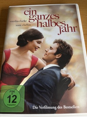 Ein Ganzes Halbes Jahr DVD FSK 12 Roman Verfilmung