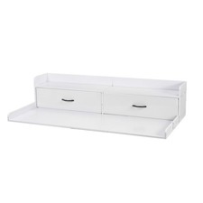 Washer Dryer Countertop with Shelf, 54 x 27.5 in Wooden Washer and Dryer Topper