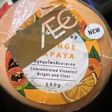 Ing On Thai Orange Papaya Herbal Soap vitamin C 160G