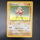 Wizards of the Coast Pokemon card Hitmonchan 8/130 Base Set 2 Holo Rare 1999