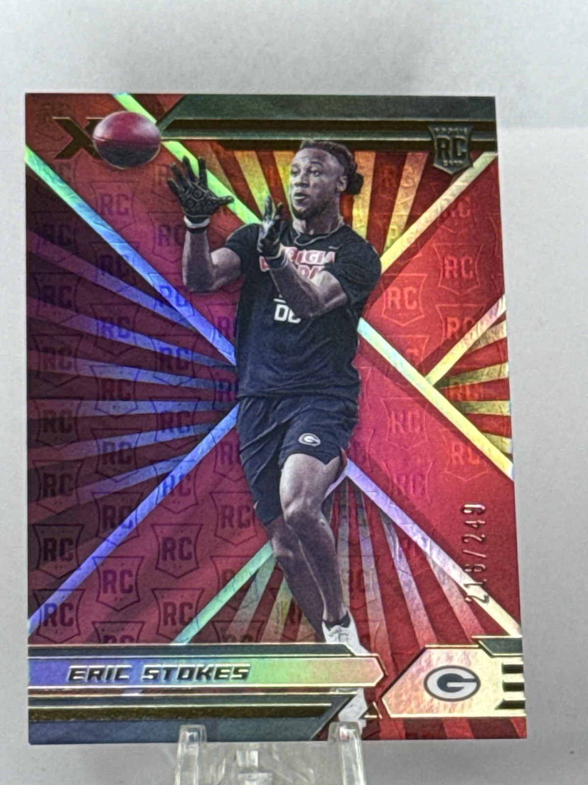 Eric Stokes Panini XR #125 Red