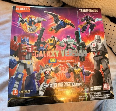 SEALED Blokees Transformers Galaxy Version 06 Parallel Universe Sealed Set of 9
